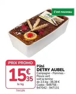 AUBEL Pâté DETRY