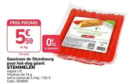 STEMMELEN Saucisses de Strasbourg