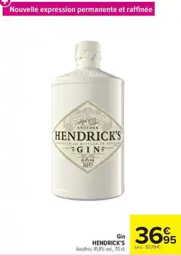 HENDRICK'S Gin Another