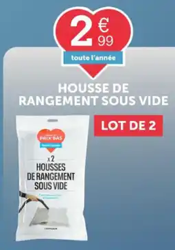 Crytamar Housse de rangement sous vide