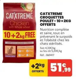 Catxtreme croquettes poulet