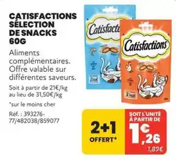 Catisfactions Snacks