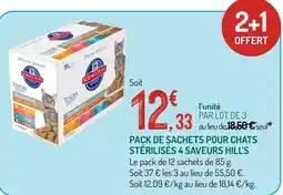 Hill's Science Plan sterilises 4 saveurs