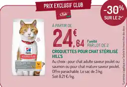 Hill's croquettes pour chat stérilisé
