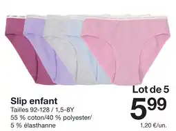 Slip enfant