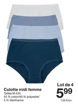 Midi - culotte femme