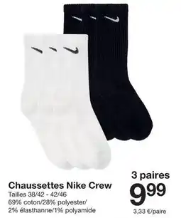 Nike - chaussettes