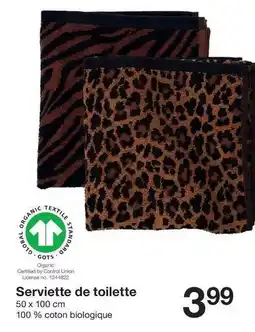 Serviette de toilette