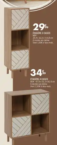 Étagère 3 Cases