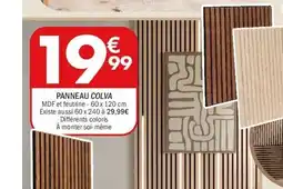 Colva panneau