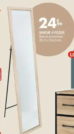 Miroir à poser