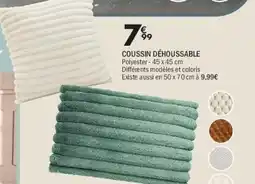 Coussin déhousable