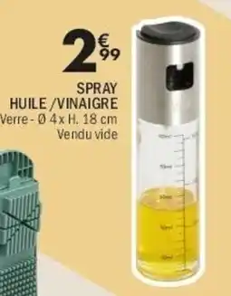 Spray huile/vinaigre