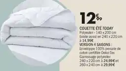 Couette Été Today