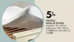 Protège Matelas Éponge