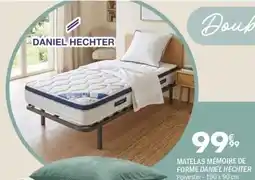 Daniel hechter matelas mémoire de forme