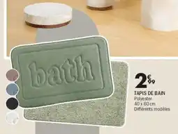 Tapis de bain