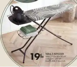 Table à Repasser