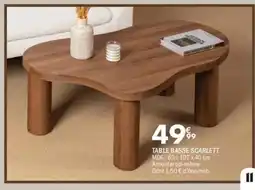 Scarlett Table Basse