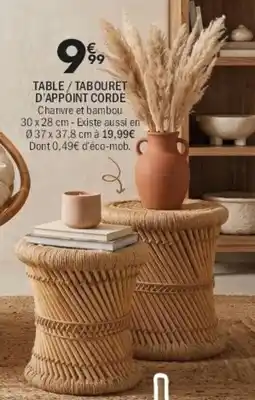 Table/ tabouret d'appoint core