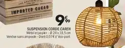 Suspension Corde Caren