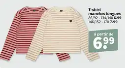 T-shirt manches longues