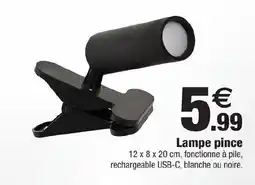 Lampe pince
