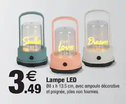 Lampe LED