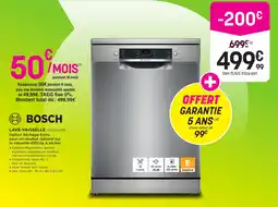 Bosch lave-vaisselle