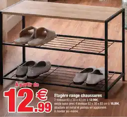 Etagère range chaussures