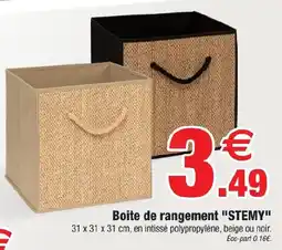 STEMY Boite de rangement