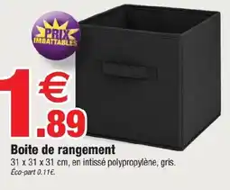 Boite de rangement