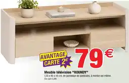 ROUNDY Meuble télévision