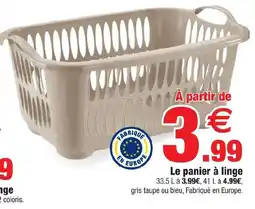 Le panier à linge
