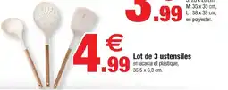 Lot de 3 ustensiles