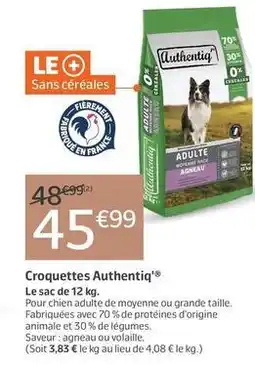 Authentiq - croquettes