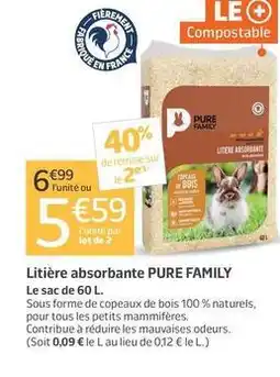 Tous - litière absorbante