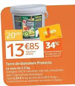 Terre de diatomée protecta