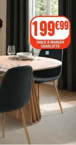 Table à manger charlotte