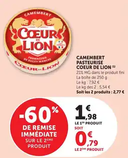 Cœur de Lion Camembert