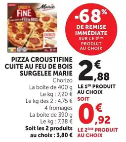 Marie Pizza Croustifine