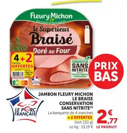 Fleury Michon Jambon Le Braisé