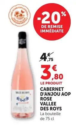 Vallee des Roys Cabernet D'anjou Aop Rose