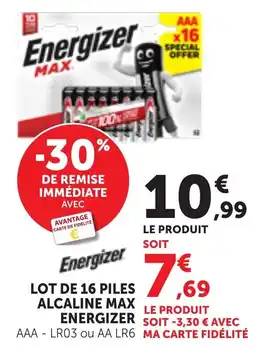 Energizer piles AAA
