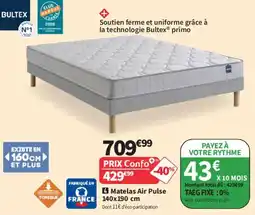 Bultex matelas air pulse