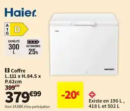 Haier Coffre