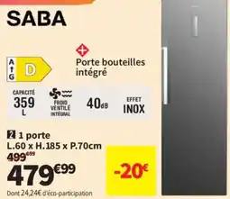 SABA Porte bouteilles intégré