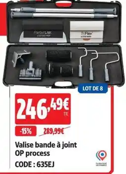 Parfait Liss Valise bande à joint OP process