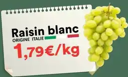 Raisin blanc