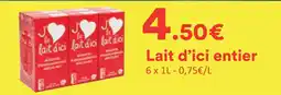 Lait d’ici entier